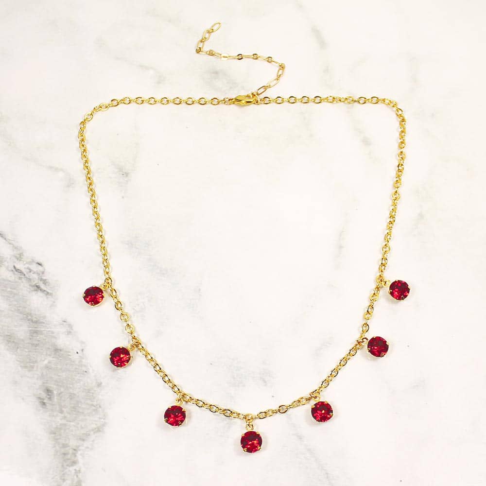 Harley Dainty Crystal Choker Necklace